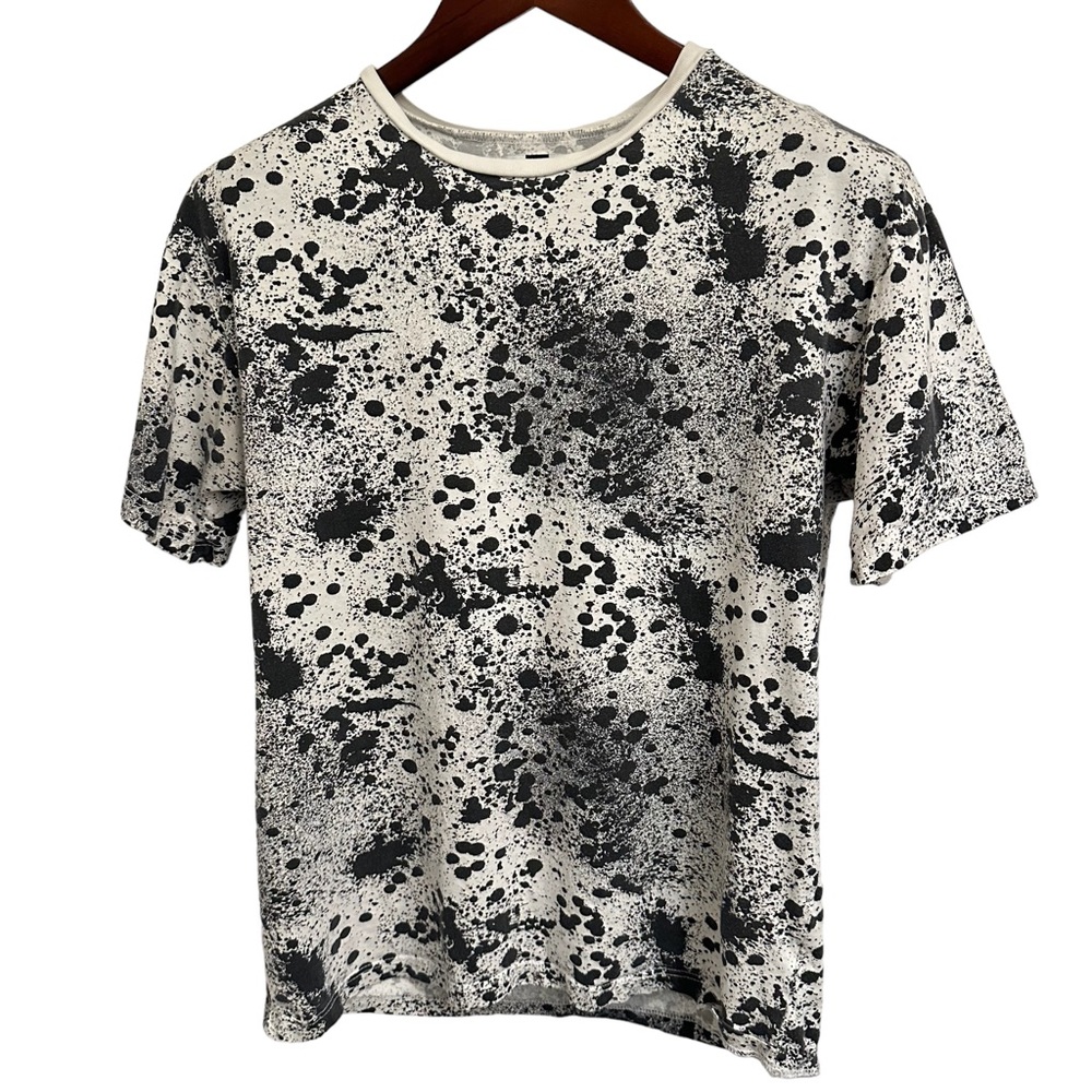 Topman Street Style Splatter Tee S